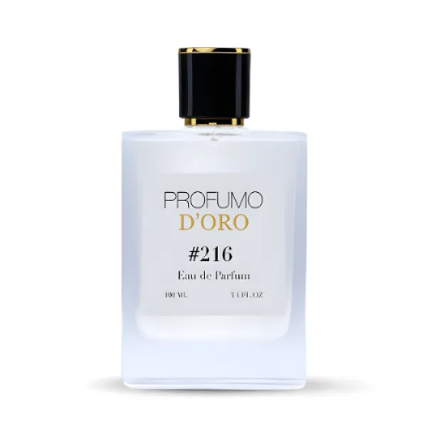 Profumo Doro #213 Eau de Parfum – 50 ml Flakon, moderner Amberduft mit Orangenblüte und holziger Frische